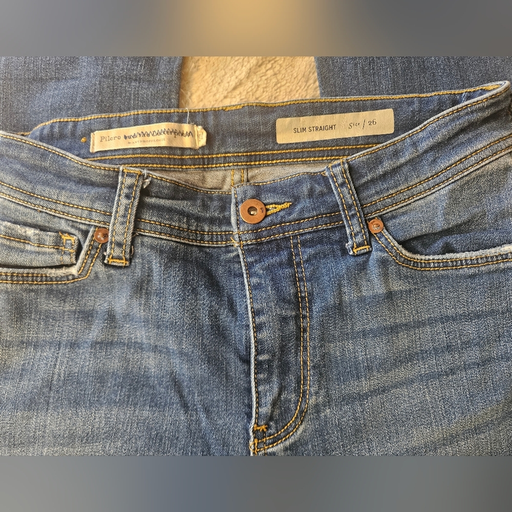 Pilcro Slim Straight - Size 26